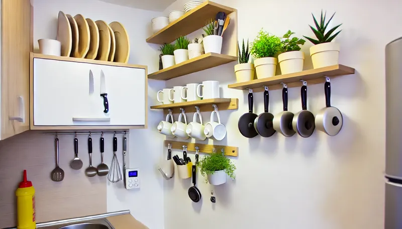 Kitchen Storage Ideas for Small Spaces 1. Maximize Vertical Space