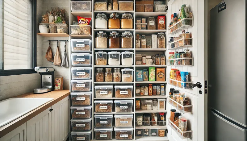 Kitchen Storage Ideas for Small Spaces 6. Rethink Your Pantry Space