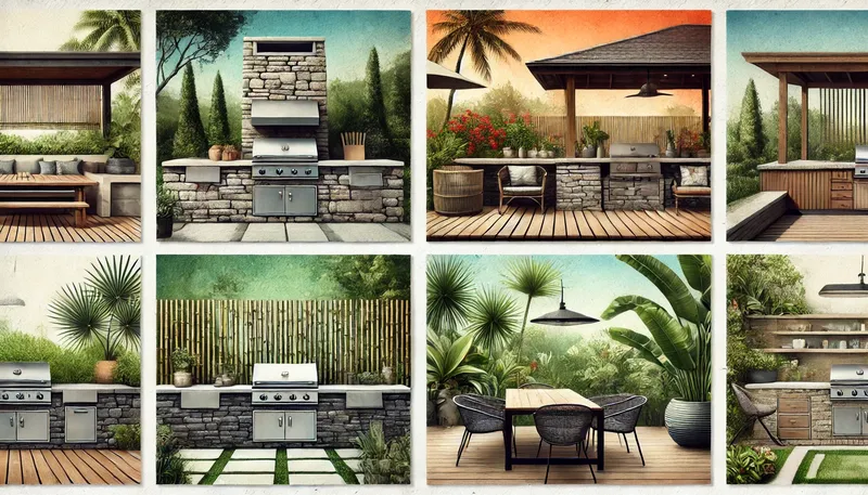 Different Inspiring Outdoor Kitchen Themes